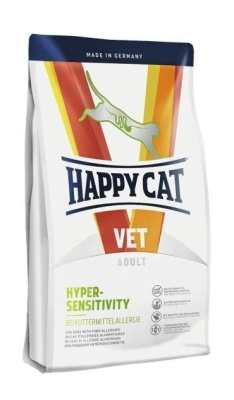 Happy Cat VET Diets Hypersensitivity 1,4кг монобелок сухой для кошек при пищевой аллергии (097740)