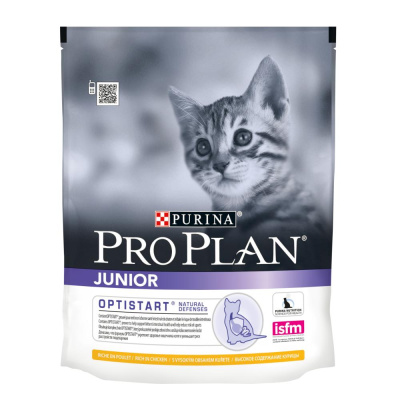 Pro Plan Junior 0.4 курица+рис сухой д/котят