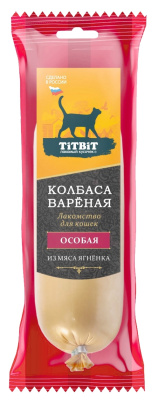 TitBit 0,1кг колбаса вареная Особая лакомство для кошек