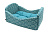 Лежанка (Зооэкспресс) Кроватка Геометрия  бязь №1 50*35*23 см морская волна