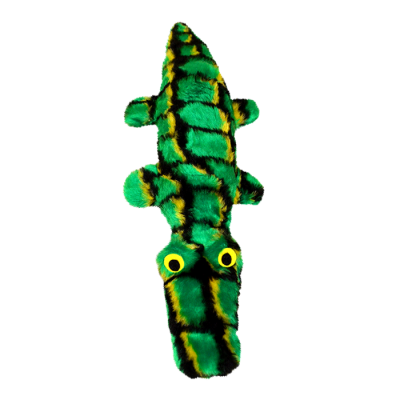 Игрушка "Крокодильчик" с пищиком, бутылка, мех (170*100*470) Зооник (1685)