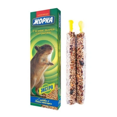 Жорка 0,07кг палочки медовые Экстра для грызунов (2шт)