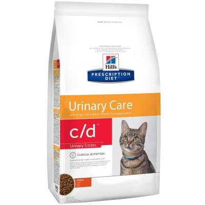 Hill's Cat 1,5кг c/d multicare urinary stress chicken сухой для кошек (2842)