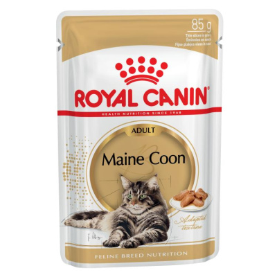 Роял Канин Maine coon 85г (д/мэйн кунов) кус. в соусе д/кошек (001219) Роял Канин Maine coon 85г (д/мэйн кунов) кус. в соусе д/кошек (001219)