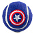 Игрушка (Triol-Disney) Marvel Капитан Америка Мяч теннисный, для собак d70мм