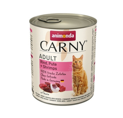 Анимонда Carny Adult 800г с говядиной, индейкой и креветками д/взрослых кошек (837354)