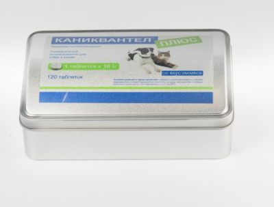 Каниквантел плюс 120таб. (ЛИЦЕНЗИЯ)