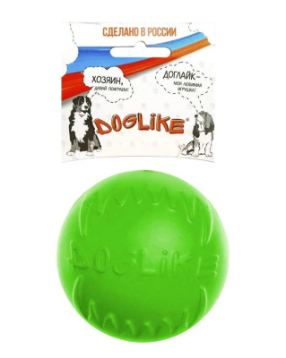 Игрушка (Doglike) мяч Средний 8,5см, зеленый Игрушка (Doglike) мяч Средний 8,5см, зеленый