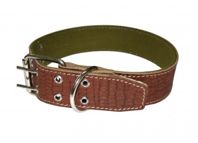 Ошейник (Аркон) брезентовый с кожей шир 45 мм
