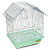 Клетка (Triol) N 1608 (34.5*26*44) цинк д/птиц 1 шт
