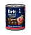 Brit Premium by Nature 0,85кг с говядиной и рисом консервы для взрослых собак всех пород (51168)