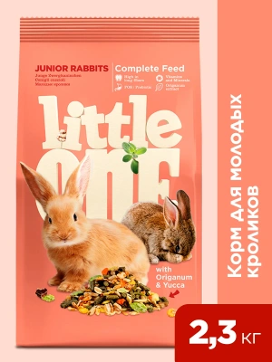 Little One 2,3кг корм для молодых кроликов (000067)