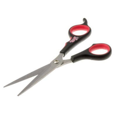 Ножницы (Hello Pet) д/стрижки 18см, смещенные кольца (полотно 6,5см)