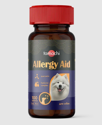 Tamachi Allergy Aid витаминно-минеральный комплекс 100таб для средних и крупных собак (791324)