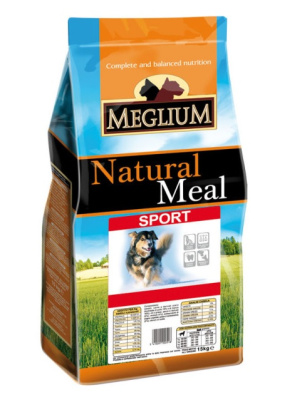 Meglium 3кг сухой для активных  собак (010259) Meglium 3кг сухой для активных  собак (010259)
