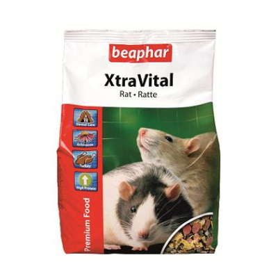 Беафар Xtra Vital 500г д/крыс (161508) Беафар Xtra Vital 500г д/крыс (161508)