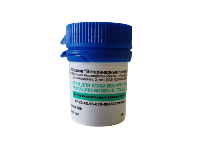 Крем тетрациклиновый глазной, 17г Крем тетрациклиновый глазной, 17г