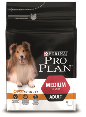 Проплан Adult 14кг курица+рис (д/редних пород) сухой д/собак (120488)