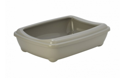 Туалет (Moderna) 57см открытый серый (57,2*43,2*15,3) /С222-0330/