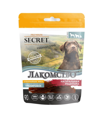 Секрет (Secret) 0,09кг лакомство утиные дольки для собак PM010 (75591)