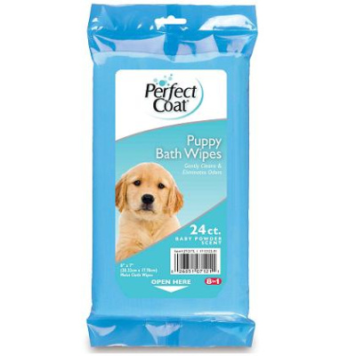 Салфетки (8in1) Bath Wipes очищающие д/щенков (24 шт.)