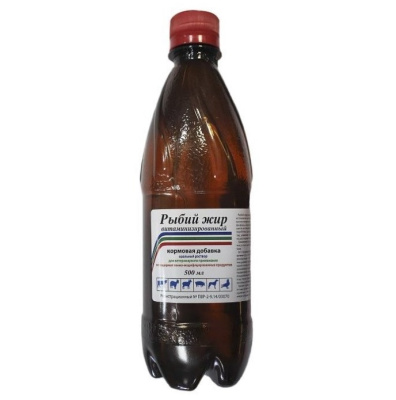 Рыбий жир  500мл (30шт/уп)