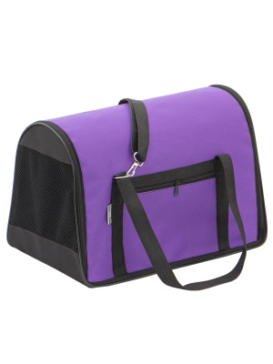 Сумка-переноска (PerseiLine) FLIP одноцветная, размер S 39*23*27 см, фиолетовый