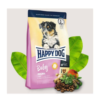 Хеппи Дог Baby Original 4кг птица (1-6 мес) д/щенков (098860)