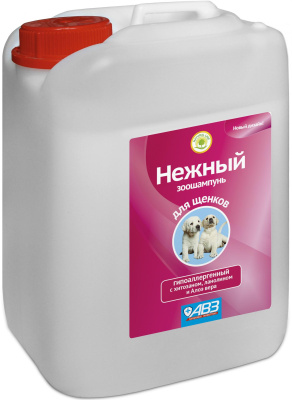Зоошампунь Нежный для щенков, 5л