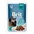 Brit Premium 0,085кг Кусочки из филе говядины в соусе пауч для кошек (518555)