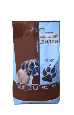 Дилли 4кг сухой корм для щенков  (003838) (4)