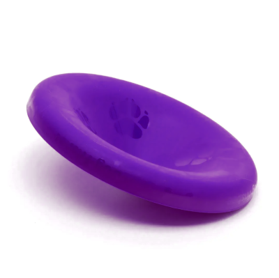 Игрушка (Зооэкспресс) Диск Dog-Frisbee D22 см средней жесткости фиолетовый для собак Игрушка (Зооэкспресс) Диск Dog-Frisbee D22 см средней жесткости фиолетовый для собак