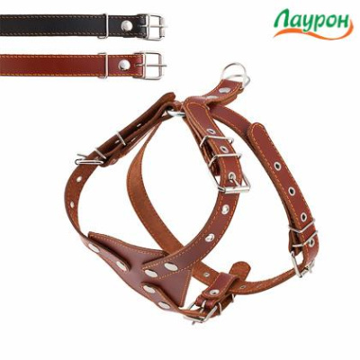 Шлейка (Лаурон) средняя 1 слой (кожа)