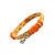 Ошейник (Triol) нейлон, апельсиновый 10х210-330мм для кошки