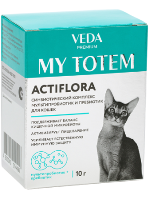 VEDA My Totem Actiflora синбиотический комплекс для кошек, 10 г