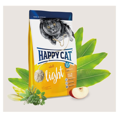 Хеппи Кет Adult Light 4кг лосось+птица (п/ожирения) д/кошек (080513)