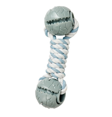 Игрушка (Stefan) Гантель TY5205 2 мяча на канате 6,5х6,5х24см, голубой 