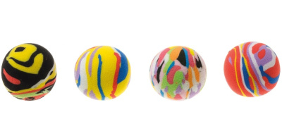 Игрушка (V.I.Pet ) Мяч пористый 35мм  (4шт) V-634