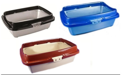 Туалет (DD Style) 231 для котят с бортом цвет в ассортименте