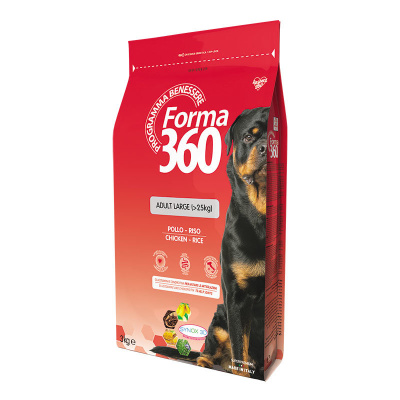 Пет 360 (Pet 360) 360 Forma 12кг курица+рис (д/крупных пород) сухой д/собак (126970)