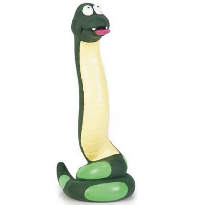 Игрушка Бизтис (Beeztees) 621138 Змея, латекс 28см