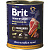 Brit Premium by Nature 0,85кг говядина и печень консервы для собак NEW