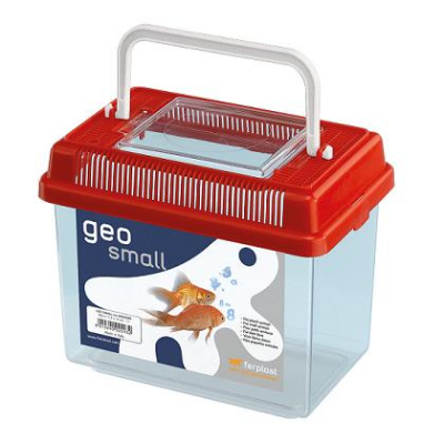 Террариум/переноска (Ferplast) "Geo" Smal, пласт. с крышкой, 1л