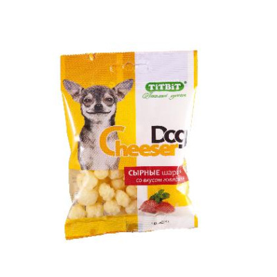 ТитБит сырные шарики CheeserDog со вкусом говядины, 30г
