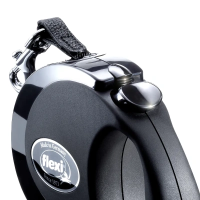 Рулетка (Flexi) Style S ремень 3м до 12кг черный