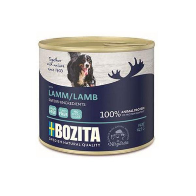 Бозита 625г мясной паштет с ягненком д/собак (051622)