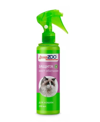 ДокторZoo спрей Защита от царапания мебели 150мл д/кошек