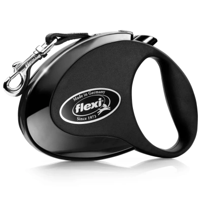 Рулетка (Flexi) Style М ремень 5м до 25кг черный