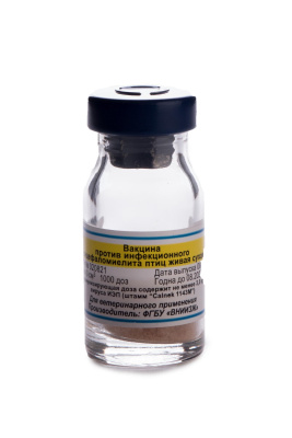 Вакцина против энцефаломиелита птиц живая сухая (1фл/1000д)