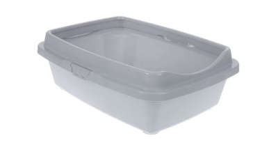 Туалет (DD Style) Догуш 237 для кошек большой с бортом (36*49,5*16,7см), цвет в асс-те